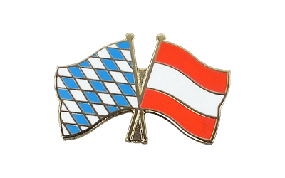 Bayern + Österreich - Freundschaftspin