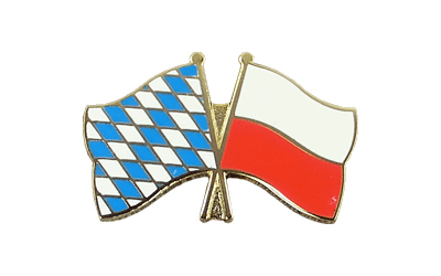 Bayern + Polen - Freundschaftspin