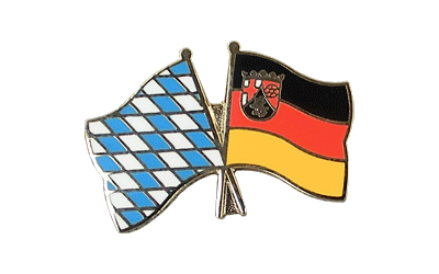 Bayern + Rheinland Pfalz - Freundschaftspin