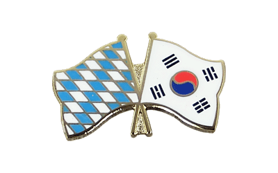 Bayern + Südkorea - Freundschaftspin