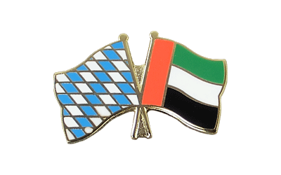 Bayern + Vereinigte Arabische Emirate - Freundschaftspin