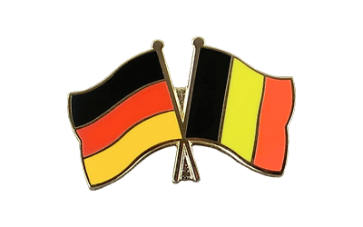 Deutschland + Belgien - Freundschaftspin