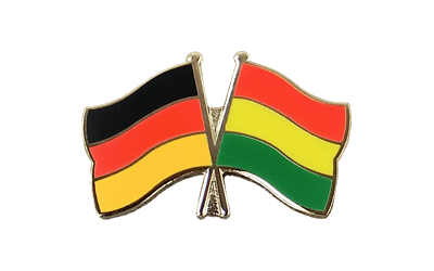 Deutschland + Bolivien - Freundschaftspin