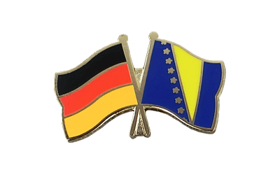 Deutschland + Bosnien Herzegowina - Freundschaftspin