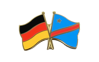 Deutschland + Demokratische Republik Kongo - Freundschaftspin