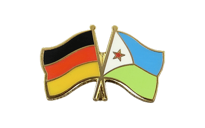 Deutschland + Dschibuti - Freundschaftspin