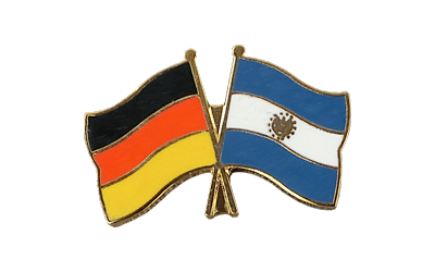 Deutschland + El Salvador - Freundschaftspin