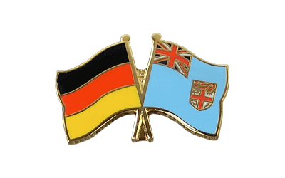 Deutschland + Fidschi - Freundschaftspin