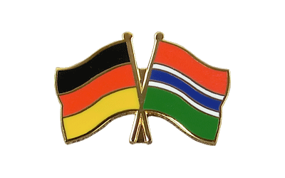 Deutschland + Gambia - Freundschaftspin
