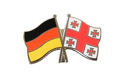 Deutschland + Georgien - Freundschaftspin