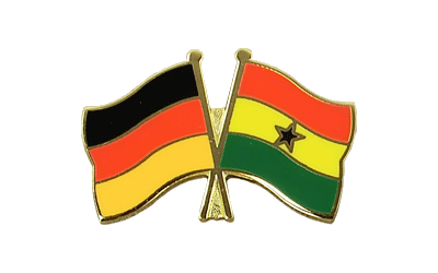 Deutschland + Ghana - Freundschaftspin