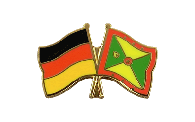Deutschland + Grenada - Freundschaftspin