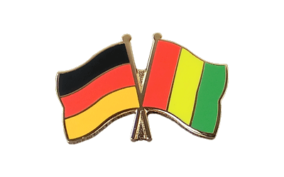 Deutschland + Guinea - Freundschaftspin