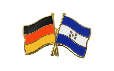 Deutschland + Honduras - Freundschaftspin