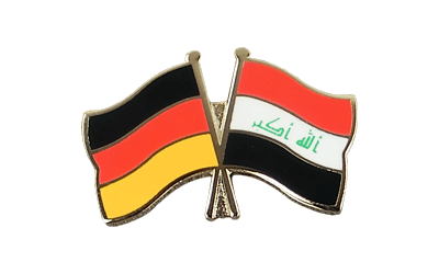 Deutschland + Irak - Freundschaftspin