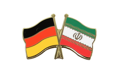 Deutschland + Iran - Freundschaftspin