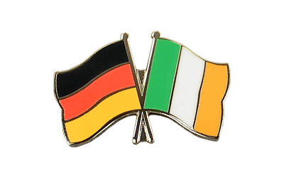 Deutschland + Irland - Freundschaftspin