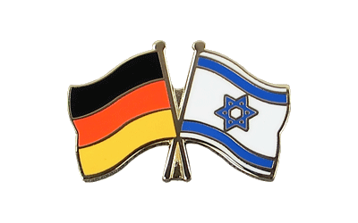 Deutschland + Israel - Freundschaftspin