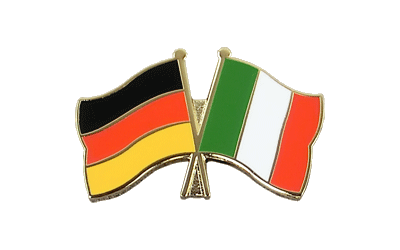 Deutschland + Italien - Freundschaftspin