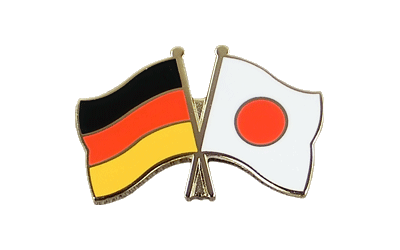 Deutschland + Japan - Freundschaftspin