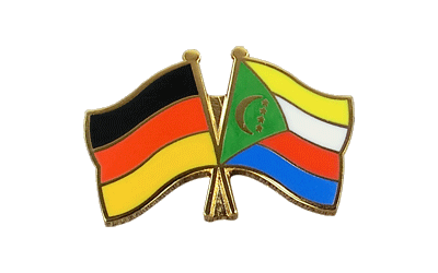 Deutschland + Komoren - Freundschaftspin