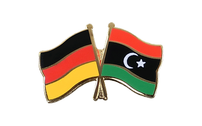 Deutschland + Libyen Königreich 1951-1969 - Freundschaftspin