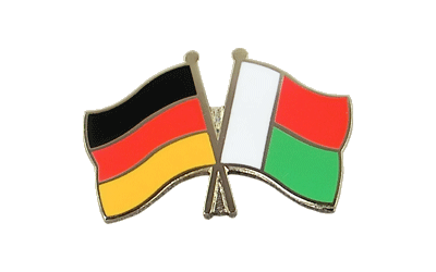 Deutschland + Madagaskar - Freundschaftspin