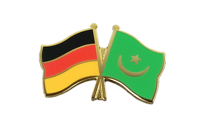 Deutschland + Mauretanien - Freundschaftspin