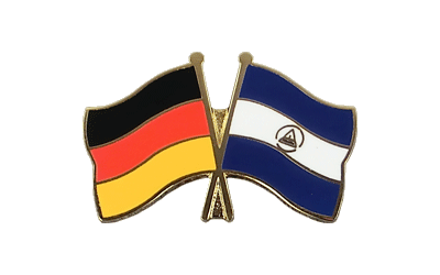 Deutschland + Nicaragua - Freundschaftspin