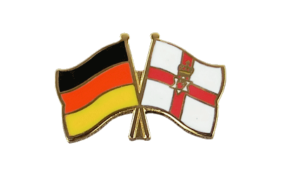 Deutschland + Nordirland - Freundschaftspin