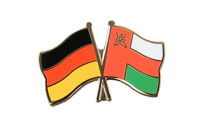 Deutschland + Oman - Freundschaftspin