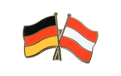 Deutschland + Österreich - Freundschaftspin