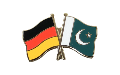 Deutschland + Pakistan - Freundschaftspin