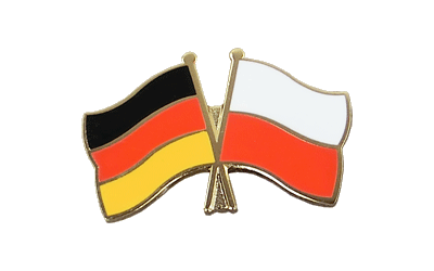 Deutschland + Polen - Freundschaftspin