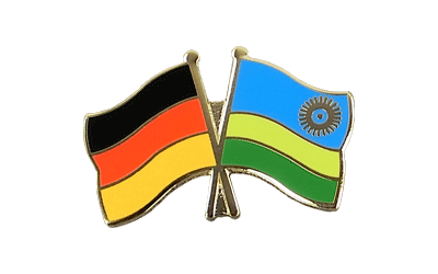 Deutschland + Ruanda - Freundschaftspin