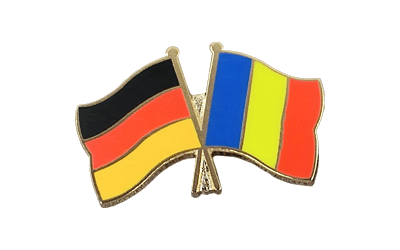 Deutschland + Rumänien - Freundschaftspin