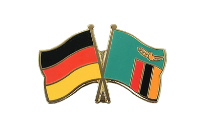 Deutschland + Sambia - Freundschaftspin