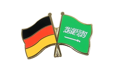 Deutschland + Saudi Arabien - Freundschaftspin