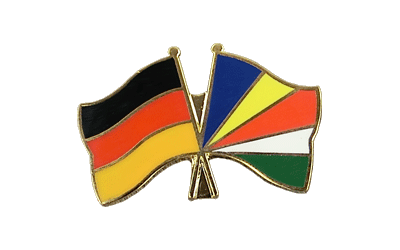 Deutschland + Seychellen - Freundschaftspin