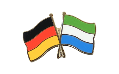 Deutschland + Sierra Leone - Freundschaftspin