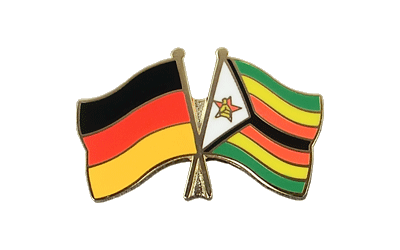 Deutschland + Simbabwe - Freundschaftspin