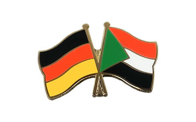 Deutschland + Sudan - Freundschaftspin