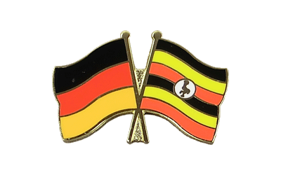 Deutschland + Uganda - Freundschaftspin