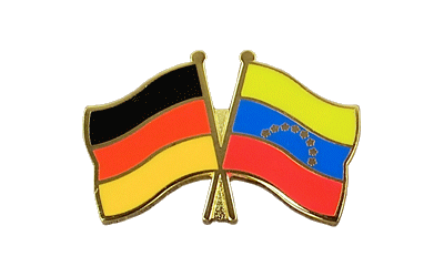 Deutschland + Venezuela 8 Sterne - Freundschaftspin