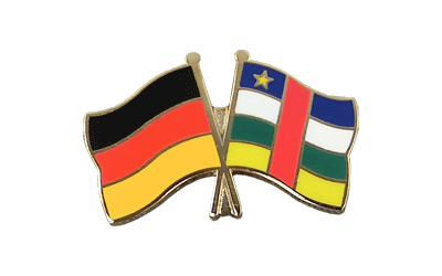 Deutschland + Zentralafrikanische Republik - Freundschaftspin