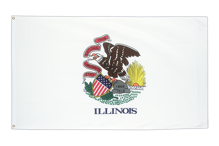 Illinois - Flagge 60 x 90 cm
