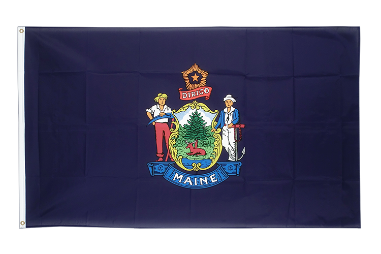 Maine - Flagge 60 x 90 cm