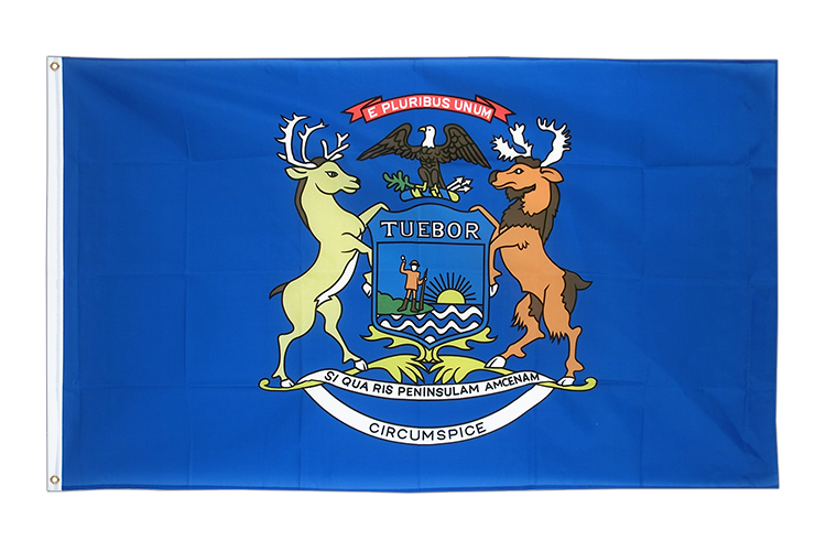 Michigan - Flagge 60 x 90 cm