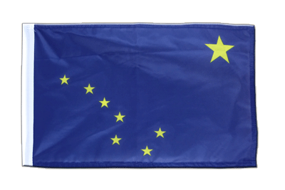 Petit drapeau Alaska 30 x 45 cm