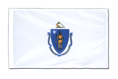 Massachusetts - 12x18 in Flag